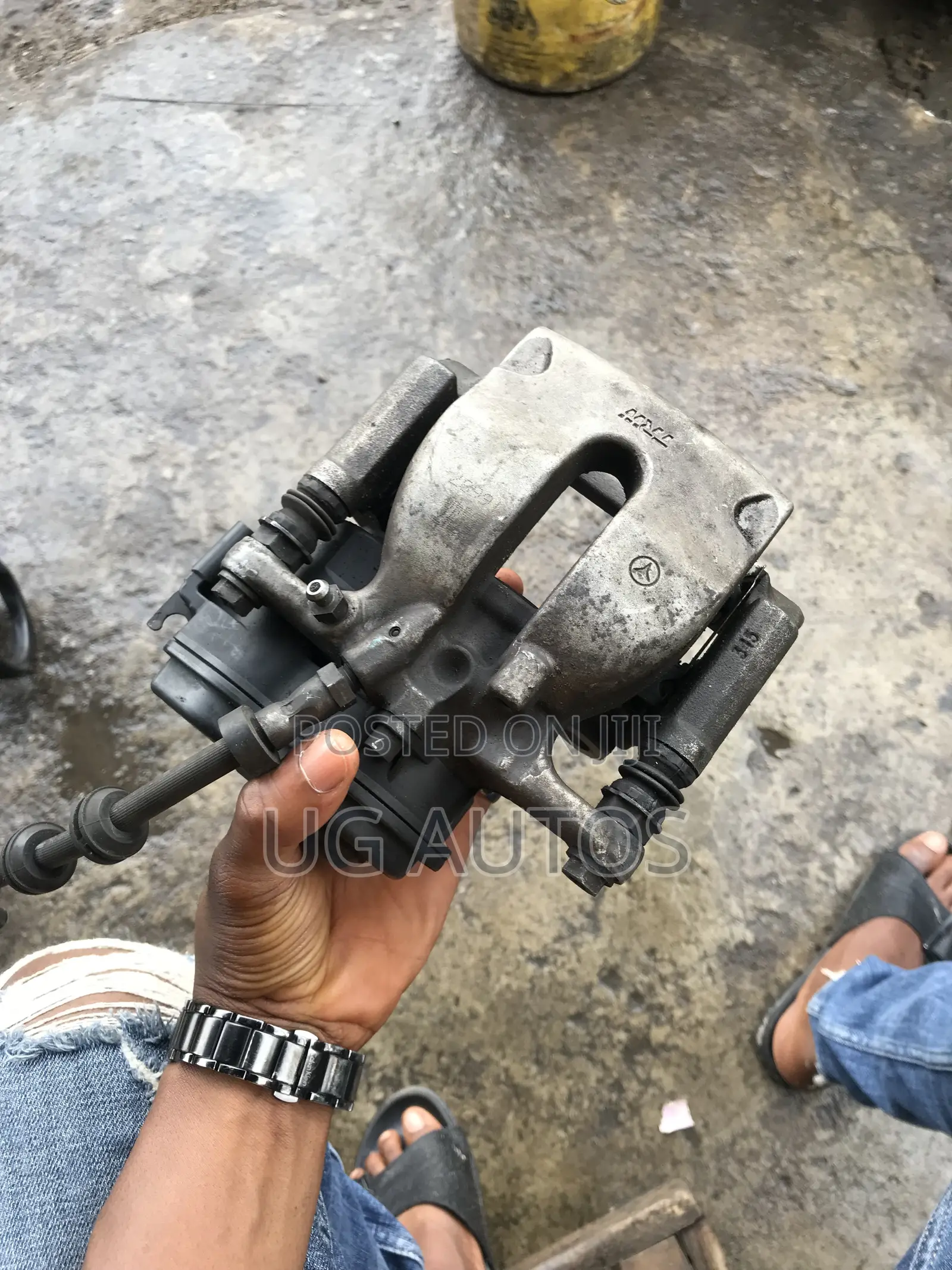 Left Back Caliper With Module Mercedes Benz Ml350 2013 (W166)