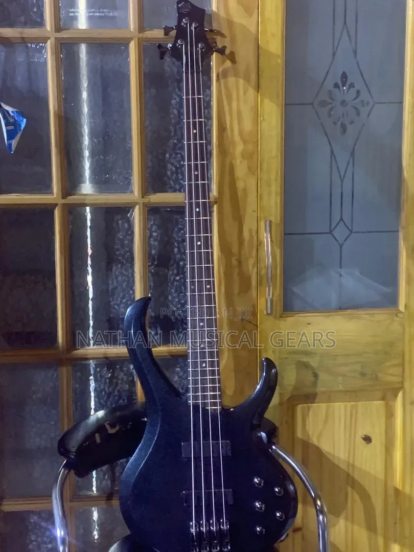 Ibanez 4-String Electric Bass Guitar – Black