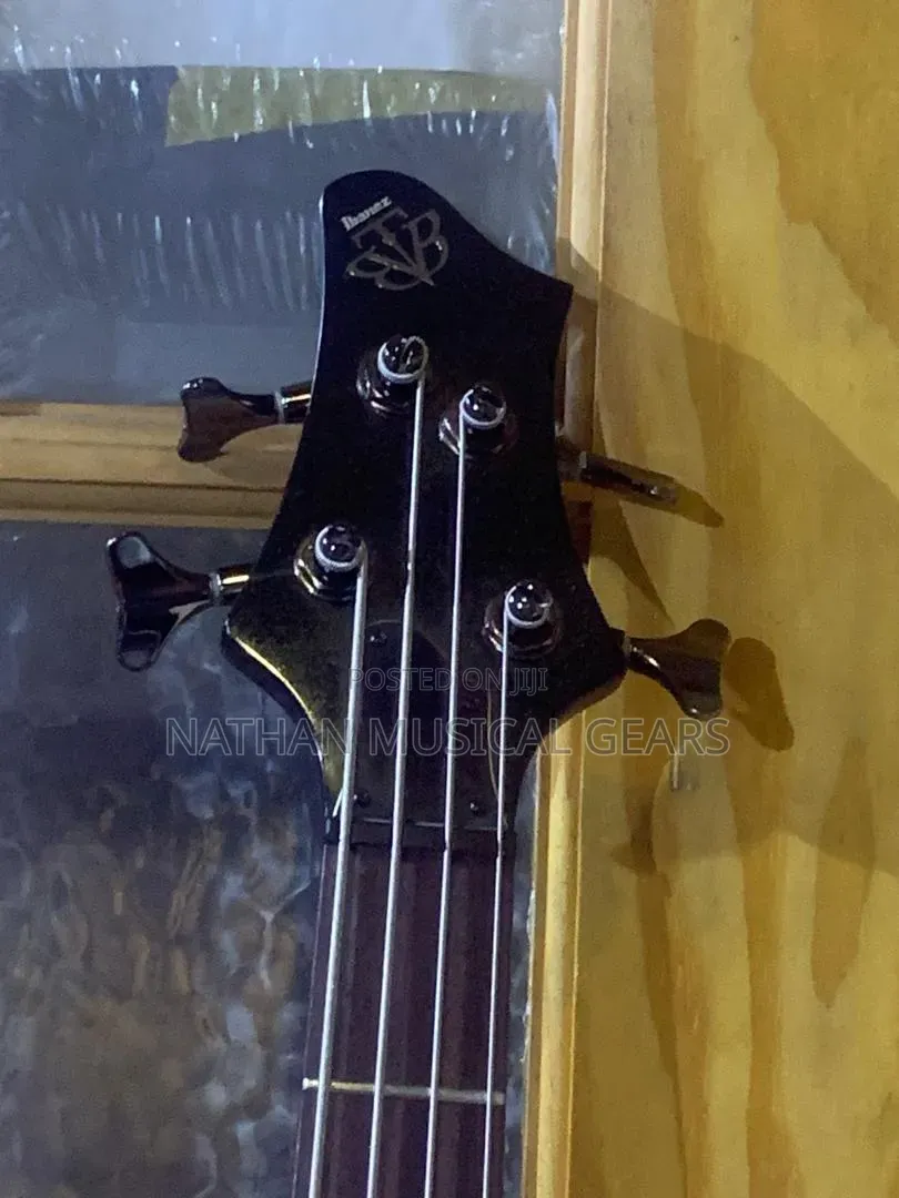 Ibanez 4-String Electric Bass Guitar – Black