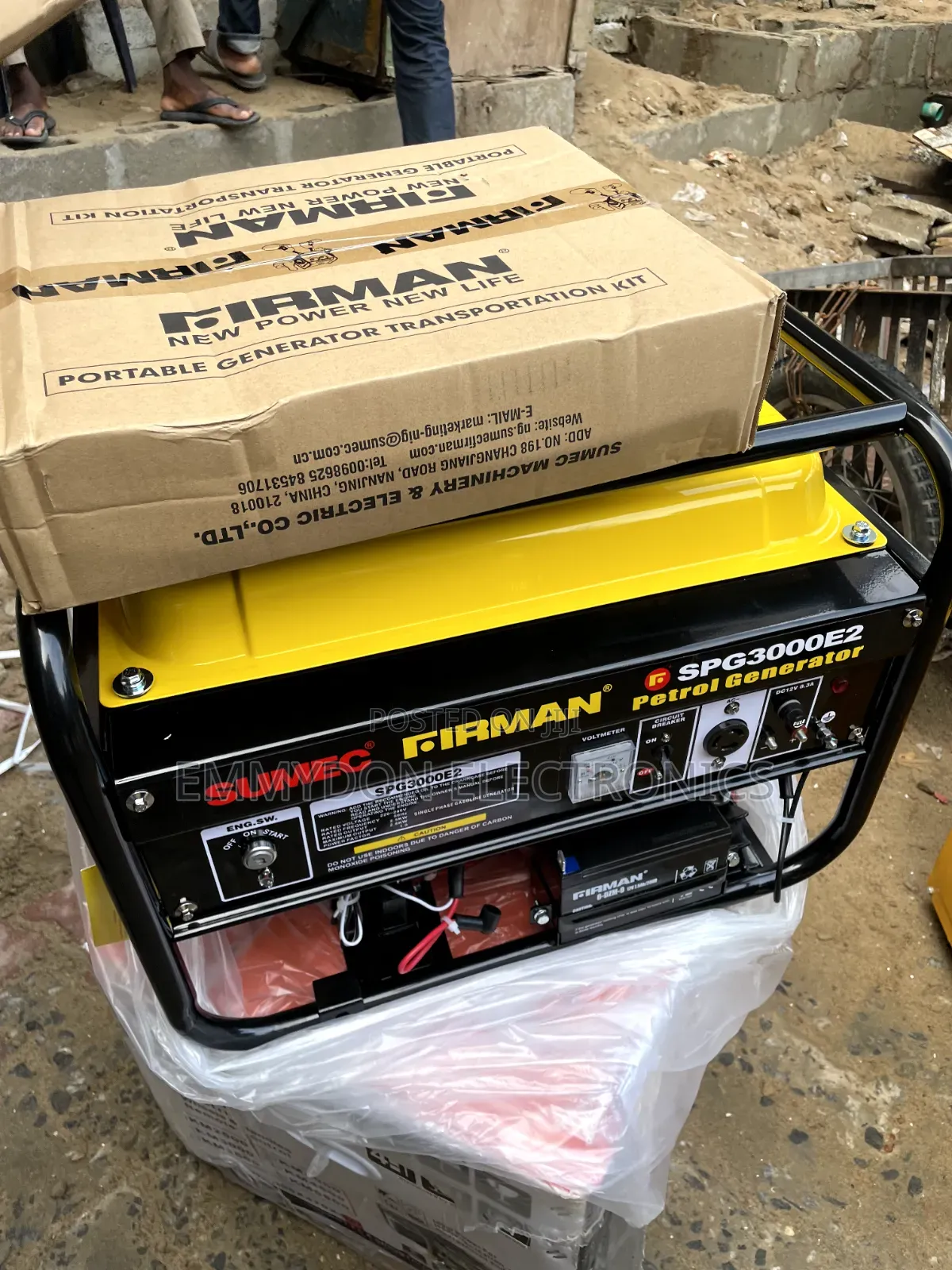 Sumec Firman 4.5kva Generator With Electric Start