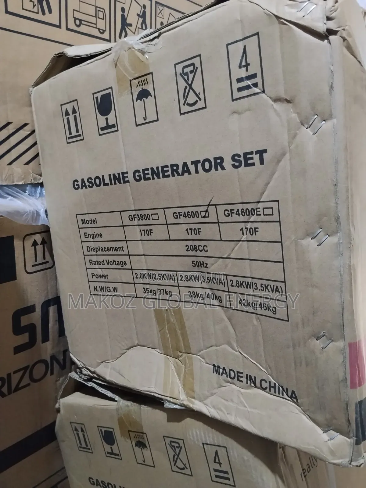 Brand New Really H-Power Gasoline Generator Gf4600