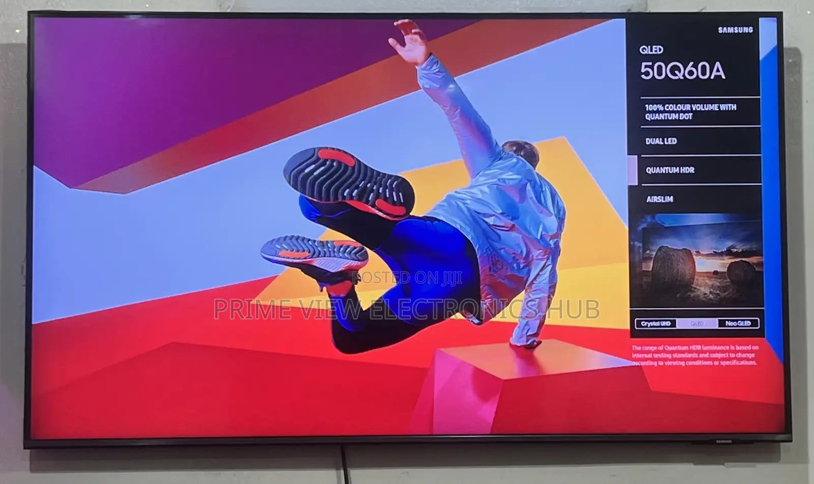 Samsung 50 Qled Smart TV 50q60a