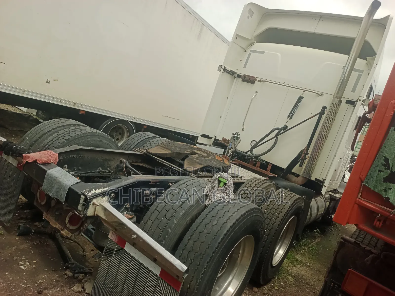 Mack Pinnacle Cxu613 2016 Sleeper Tractor Head 10 Tyres