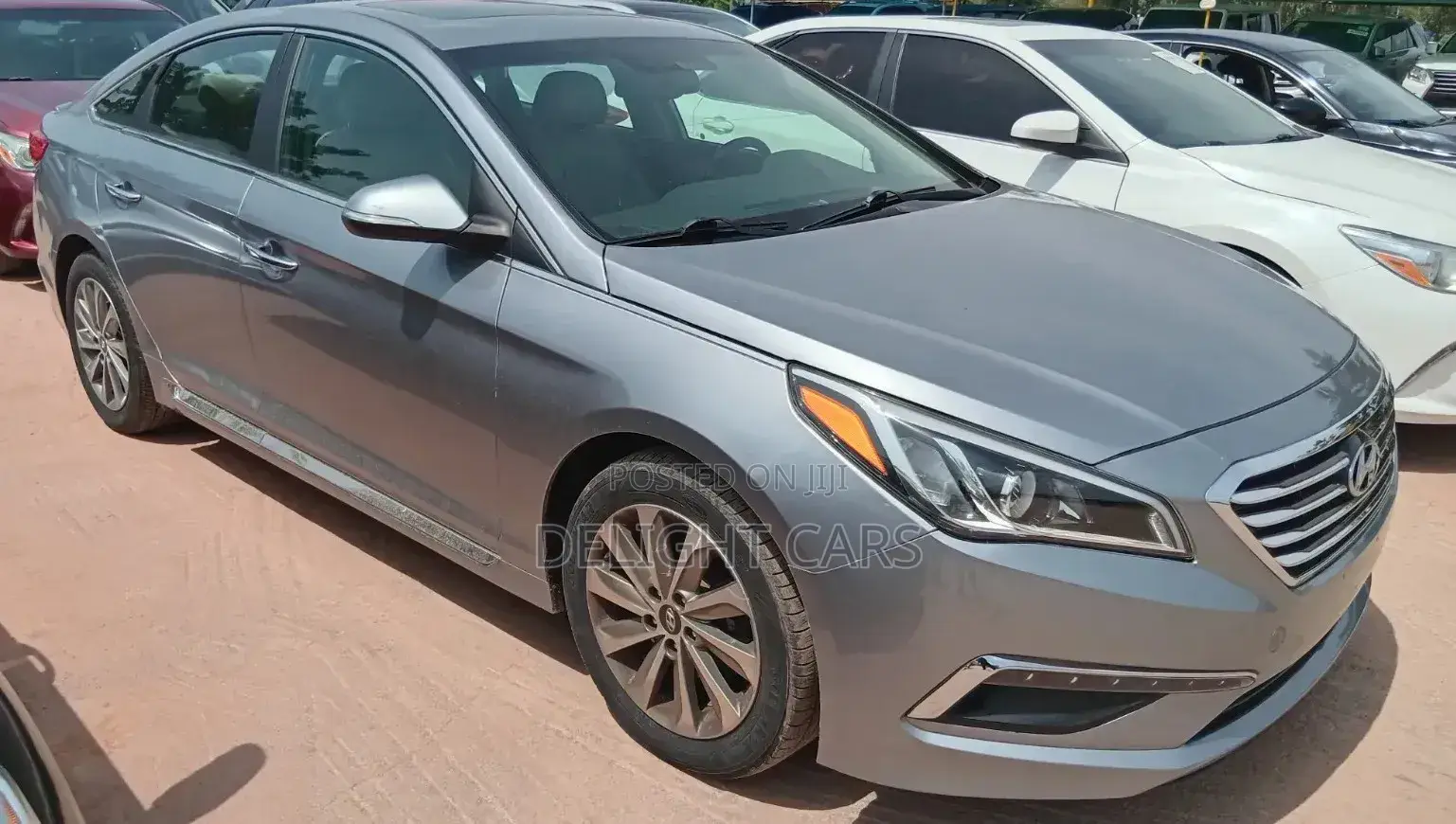 Hyundai Sonata Sport 2.0T Sedan FWD (2.0L 4cyl 6A) 2017 Gray