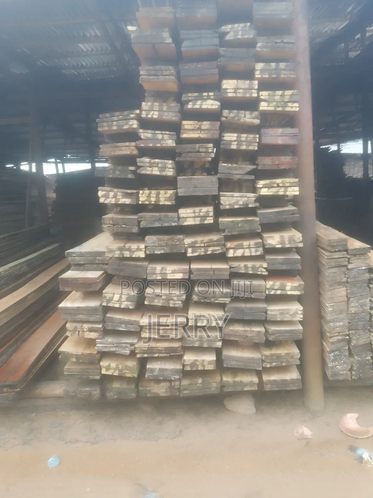 1 by 12 Full Sheet Plank,at Portharcort Oyigbo Timber Market