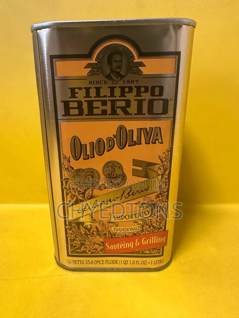 Filippo Berio Extra Virgin Olive Oil (33.8 Fl Oz / 1 Liter Tin)