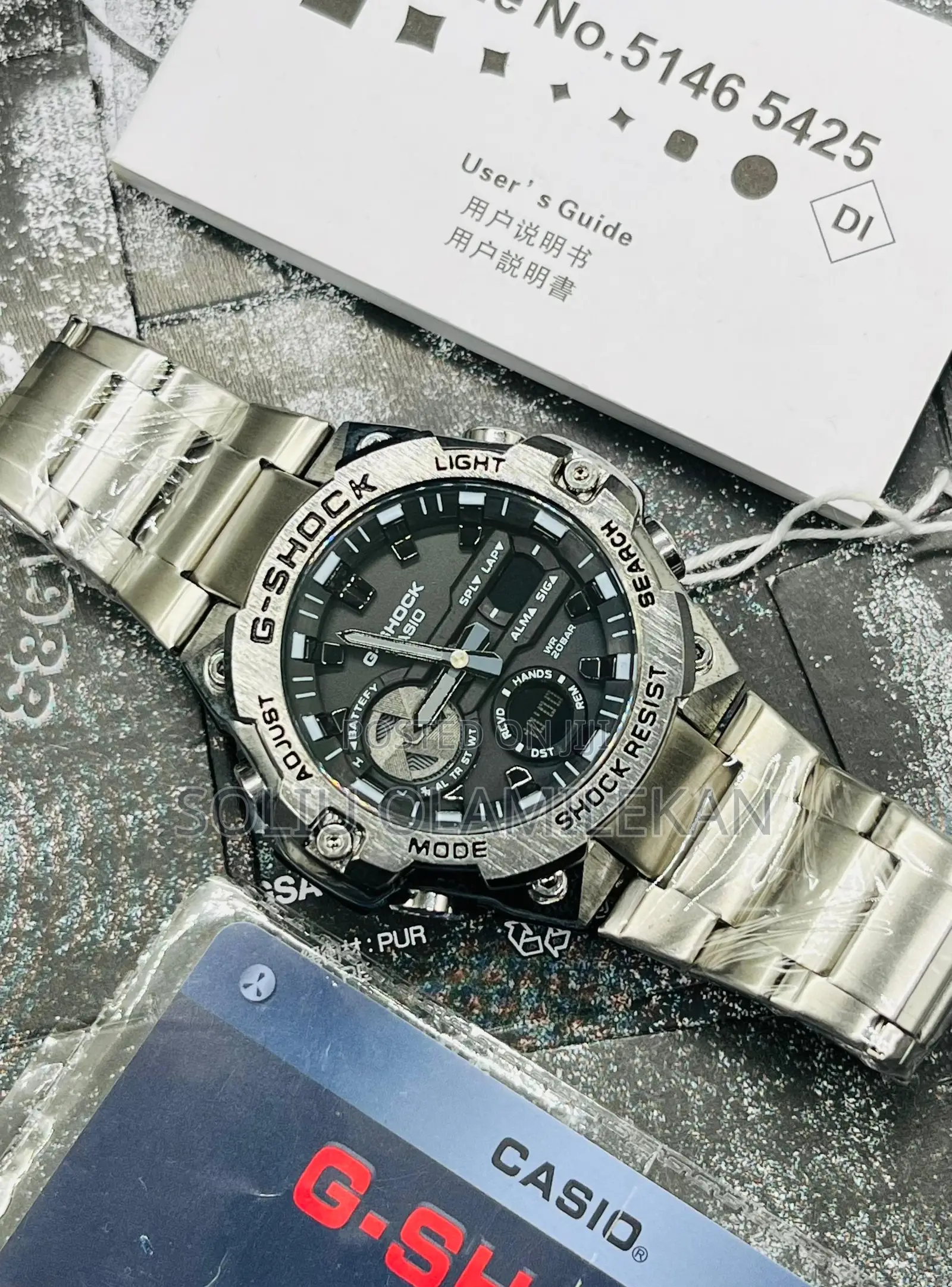 *Quality Chain Strap GST-B400 Gshock Wristwatch*