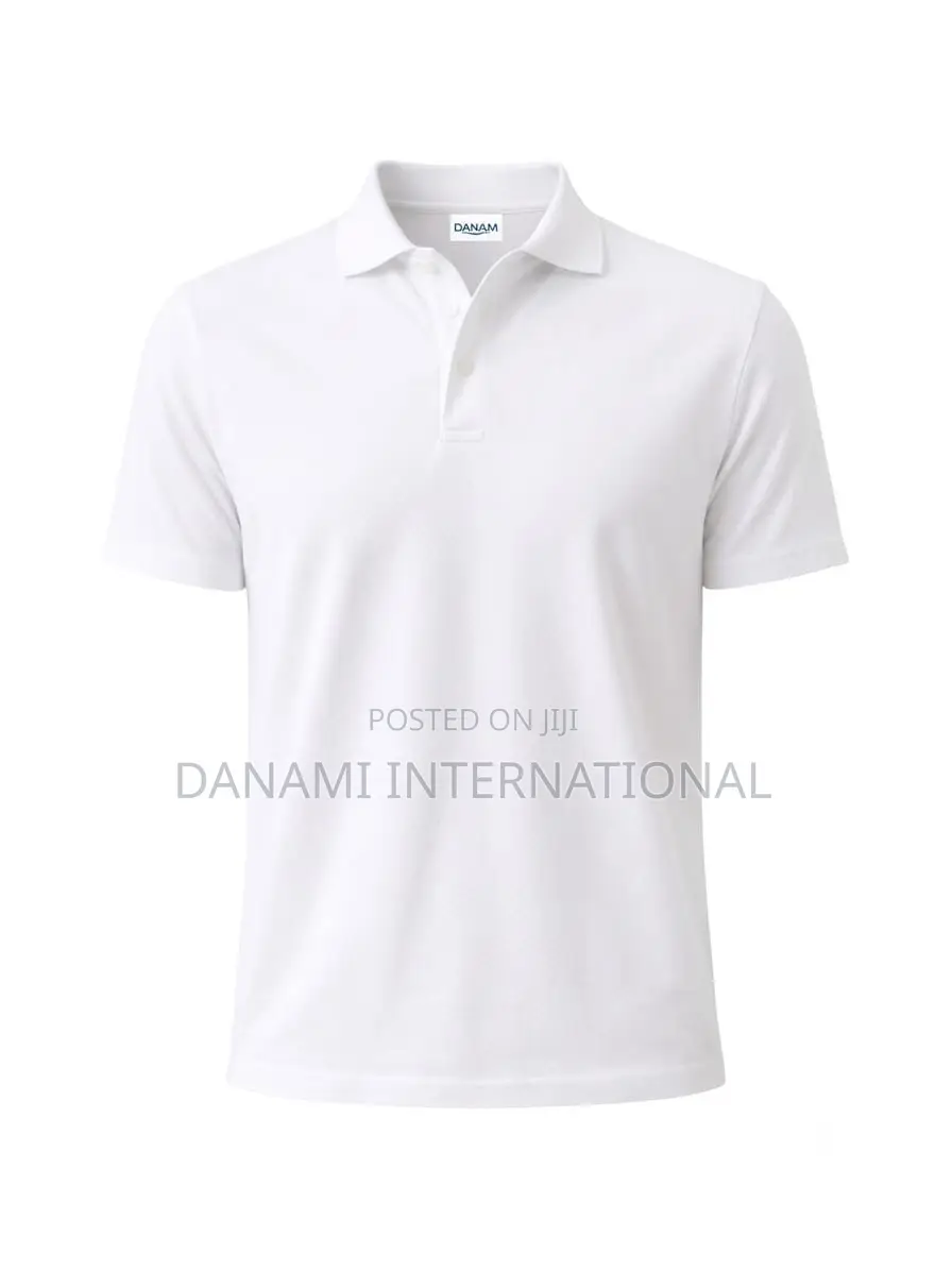 Plain Quality Polo Tshirt - White