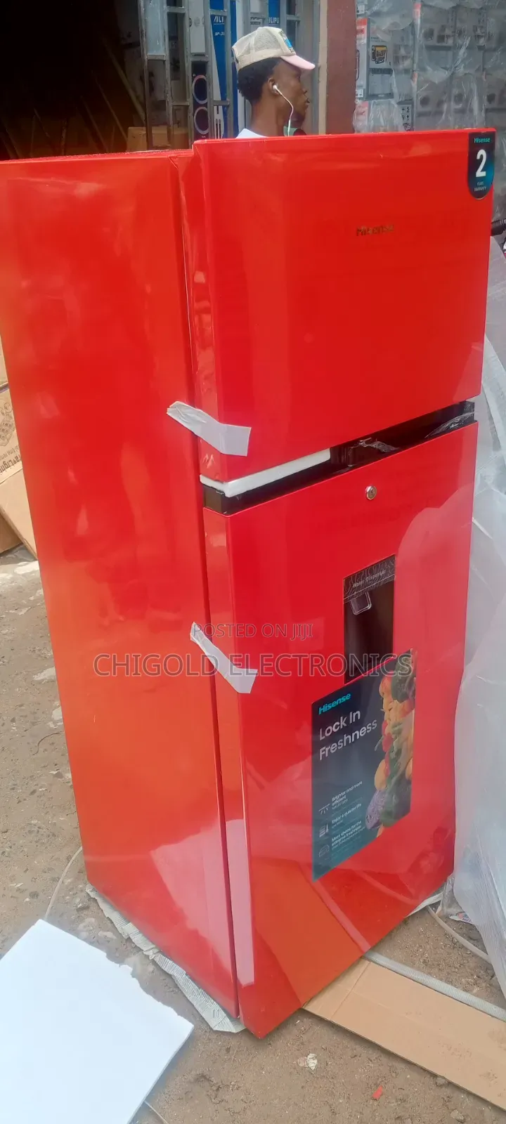 Original Hisense Refrigerators Double Door With Water Dispenser