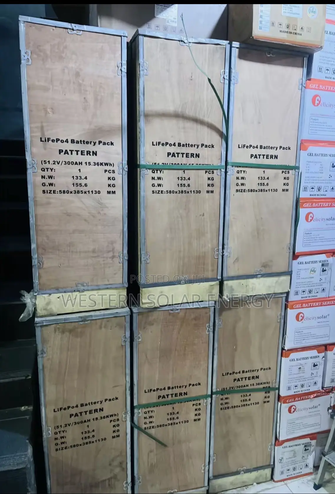 Original Pattern 300ah 25kwh Lithium Battery