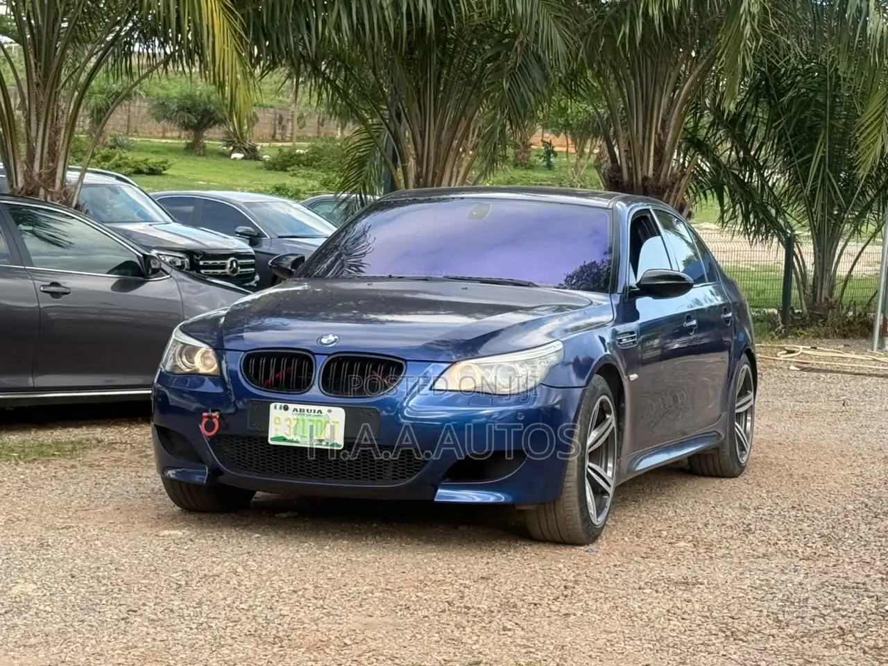 BMW M5 SMG 2008 Blue