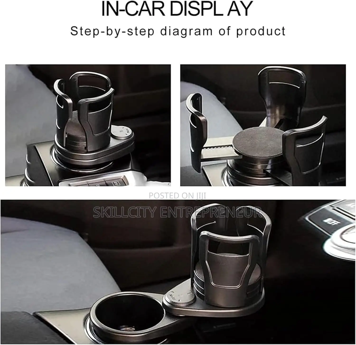 Multi-Functional Car Cup Holder