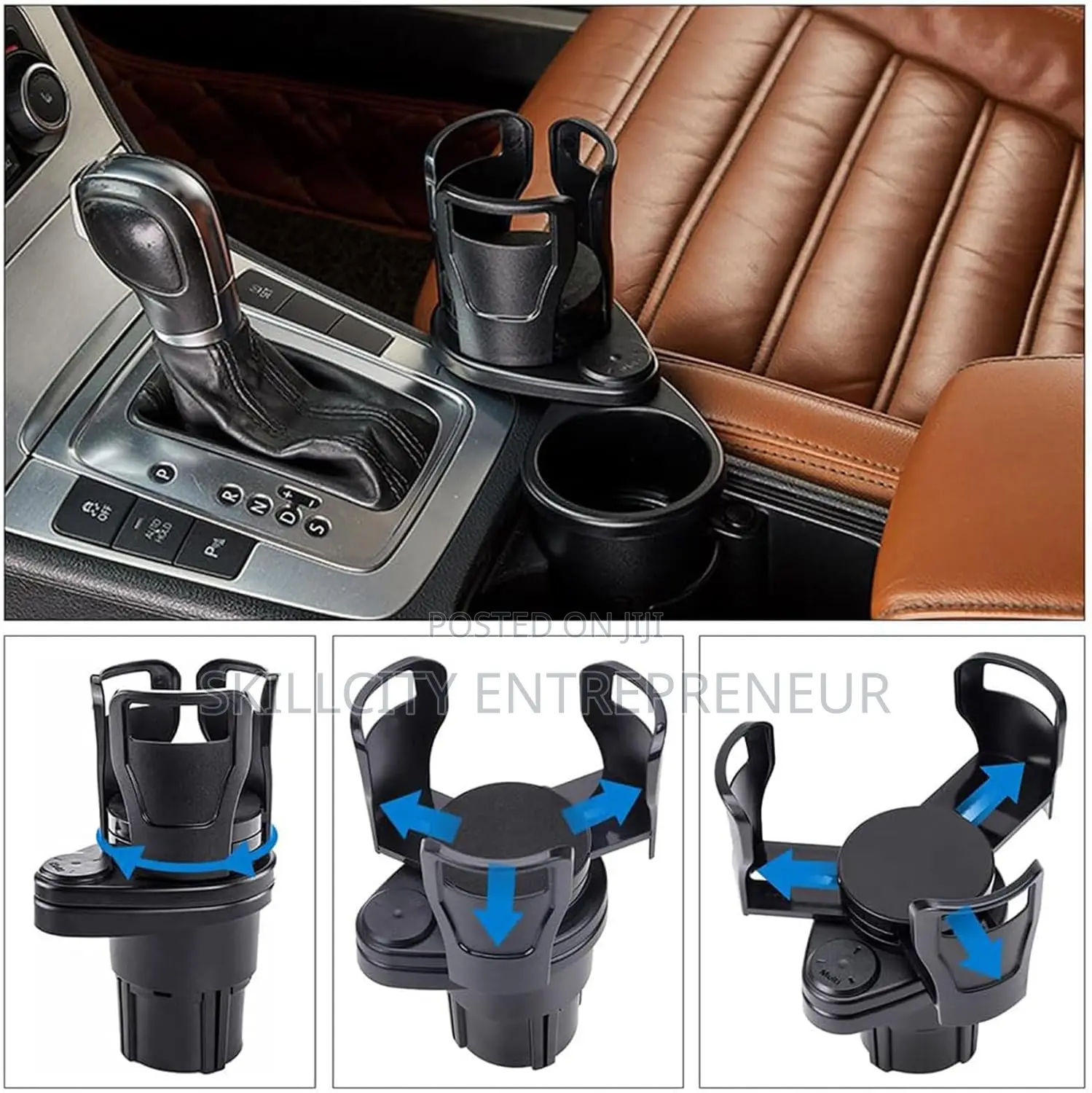 Multi-Functional Car Cup Holder