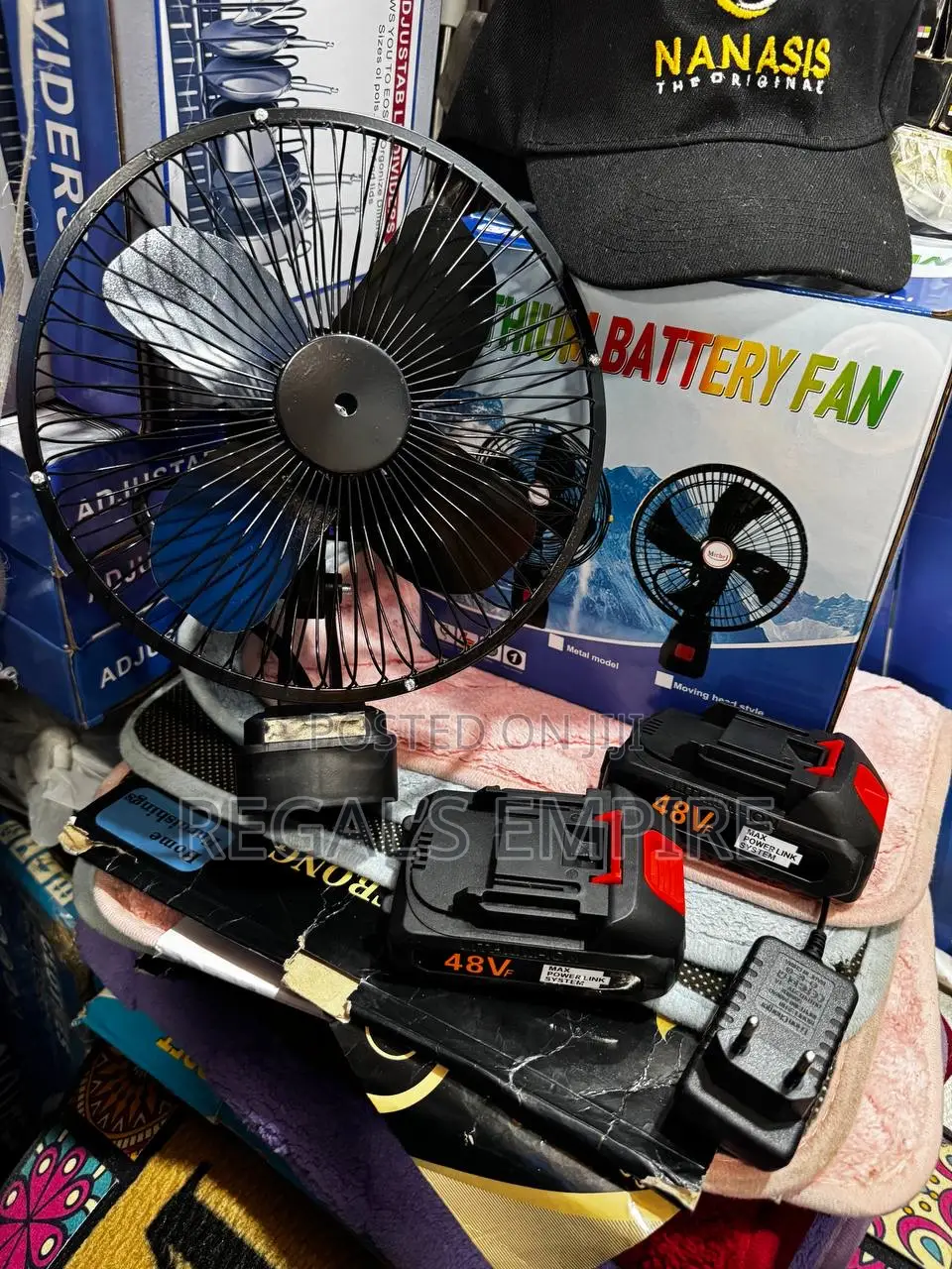 Lithium Ion Fan