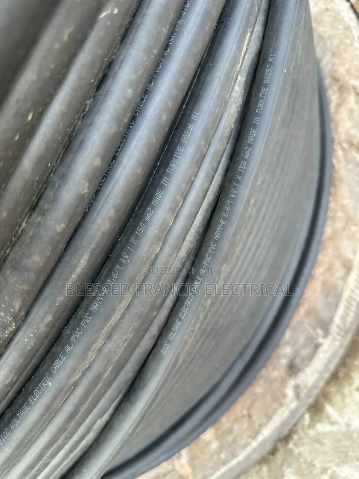 1x150mm Single Core PVC PVC Aluminum
