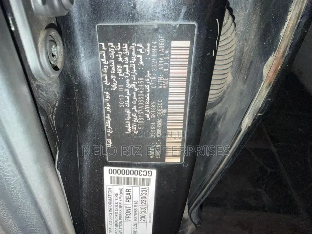 Toyota Sequoia 2011 Black
