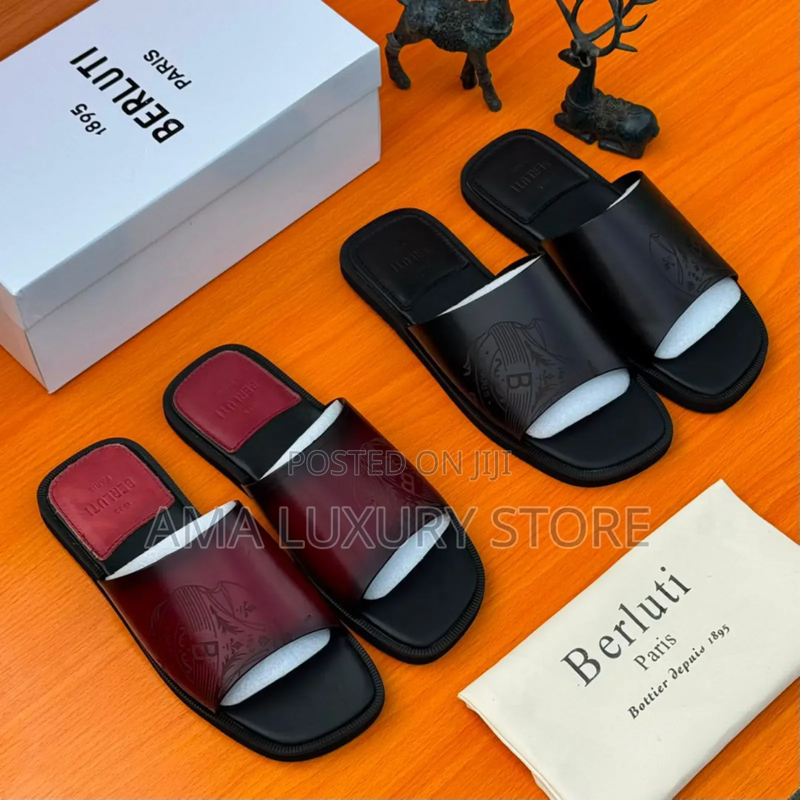 Berluti Luxury Designer Men Slippers – Comfortable, Durable Stylish