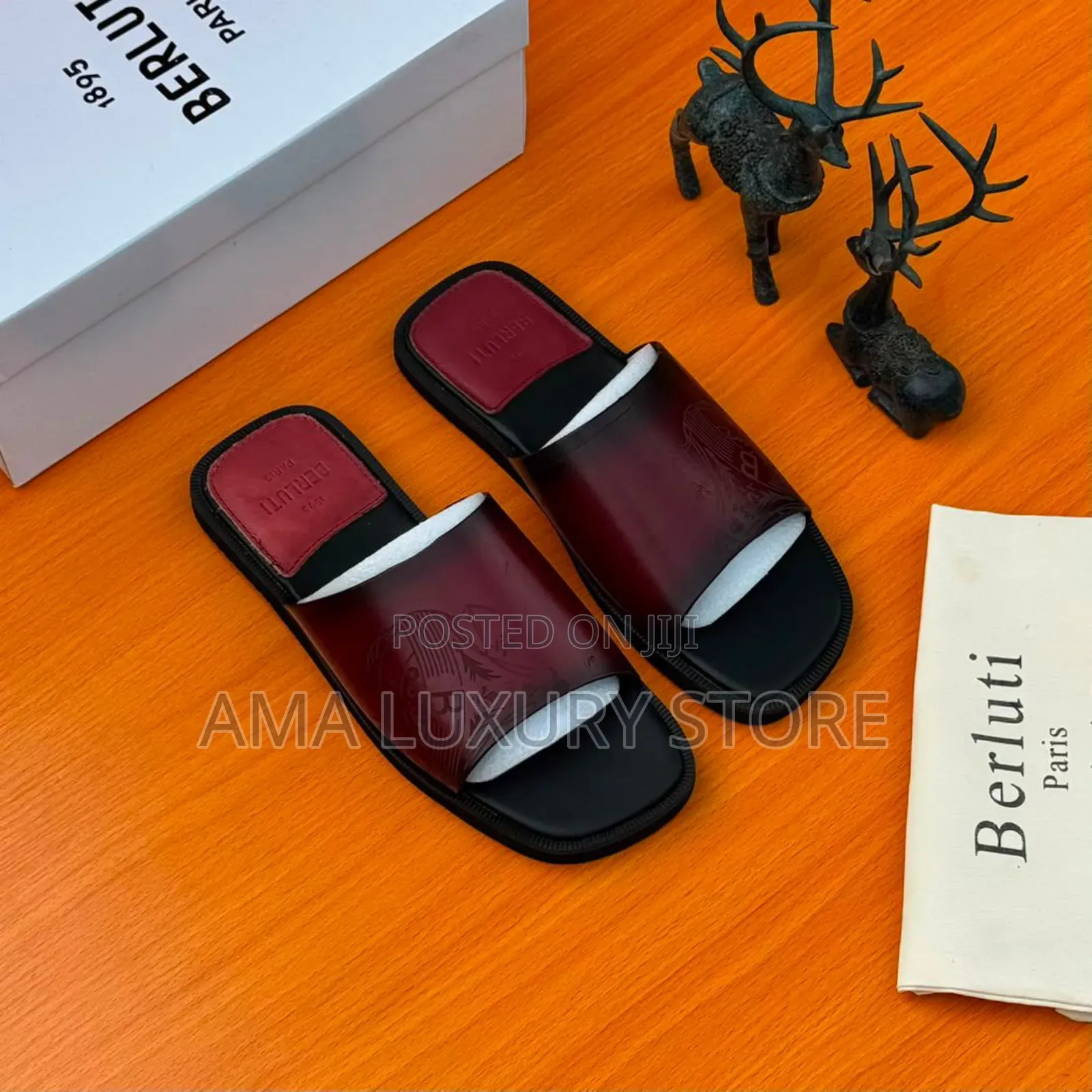 Berluti Luxury Designer Men Slippers – Comfortable, Durable Stylish