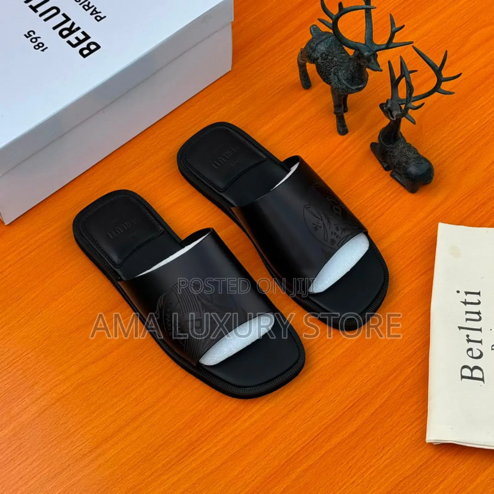 Berluti Luxury Designer Men Slippers – Comfortable, Durable Stylish