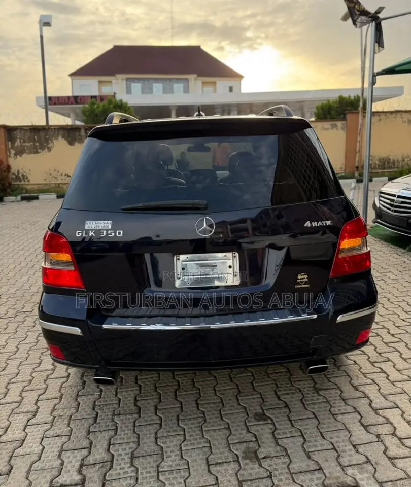 Mercedes-Benz GLK-Class 350 4MATIC 2010 Black
