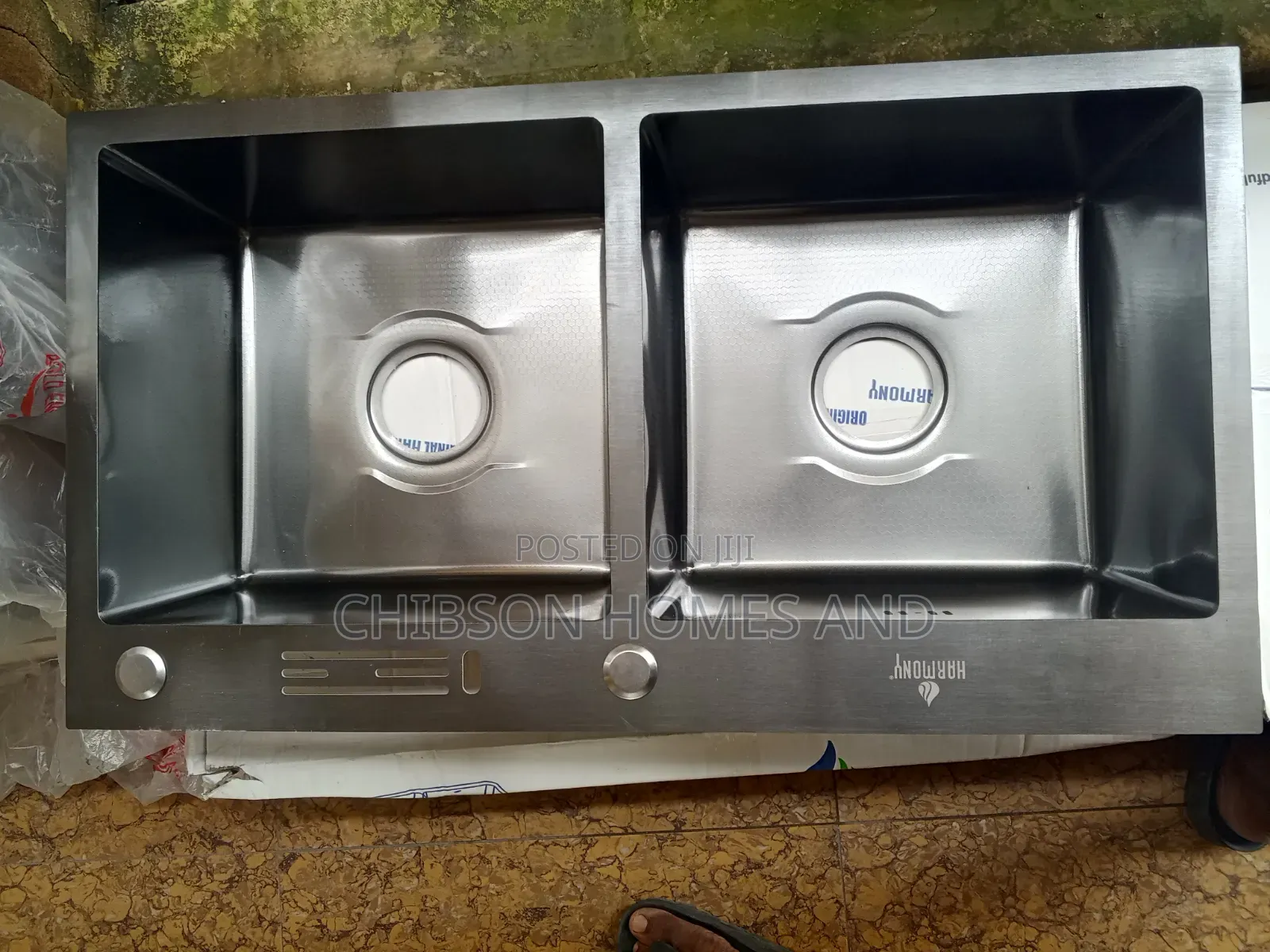 Harmony Double Bowl Stainless Steel Kitchen Sink