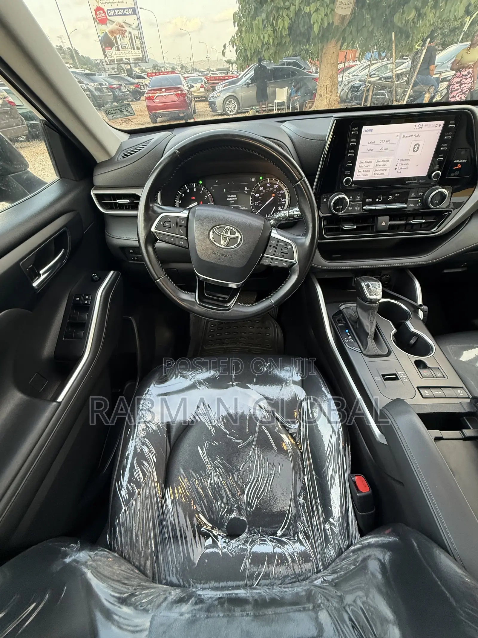 Toyota Highlander XLE 2021 Black