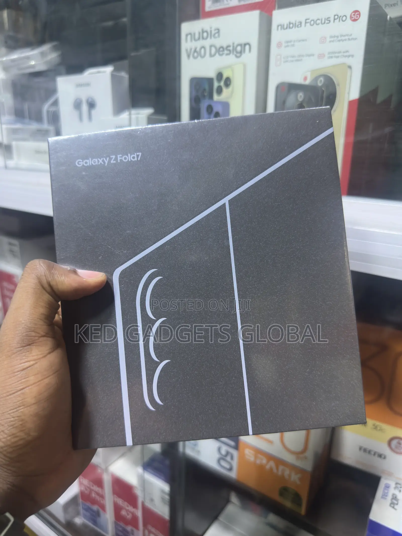 New Samsung Galaxy Z Fold7 256 GB Black