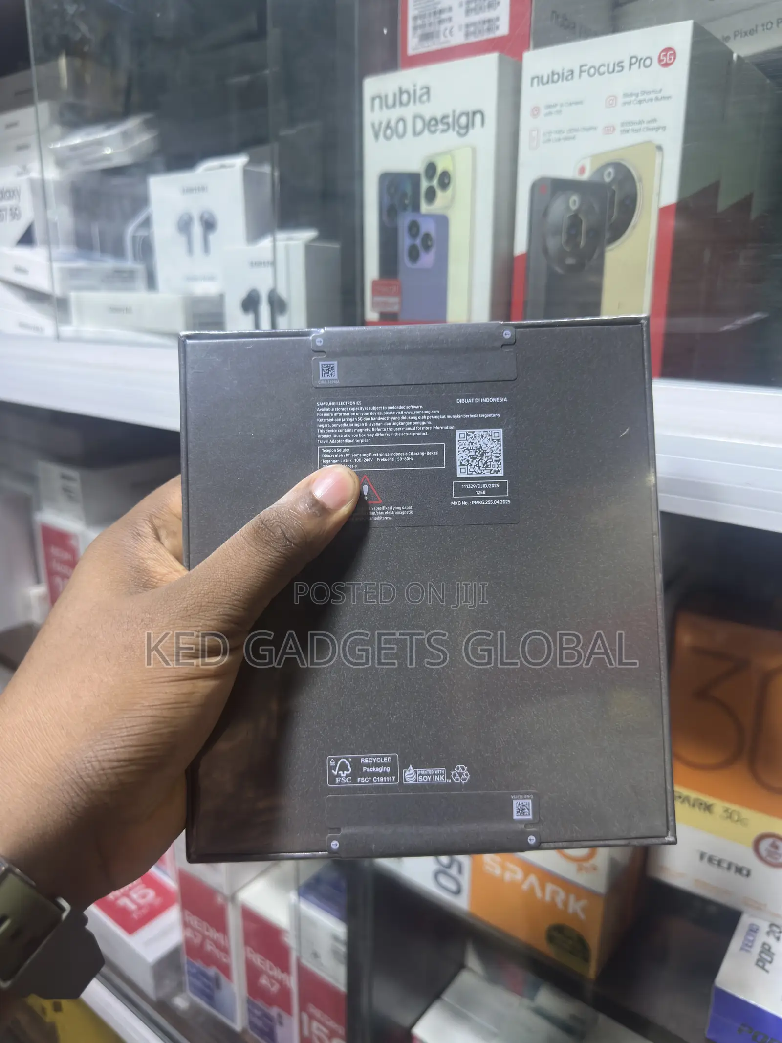 New Samsung Galaxy Z Fold7 256 GB Black