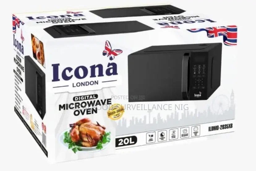 Icona 20l Digital Microwave Oven