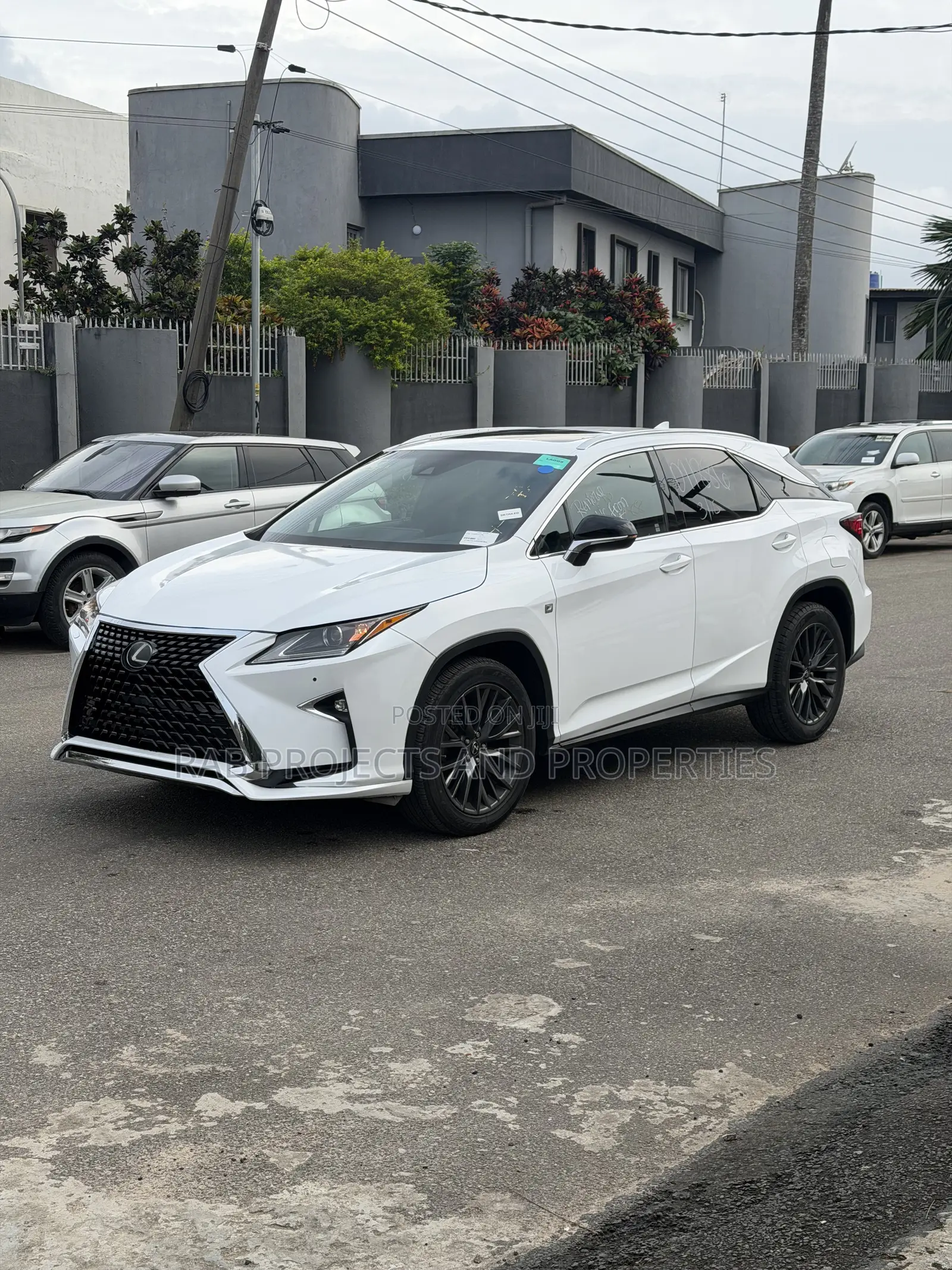 Lexus RX 350 F Sport AWD 2017 White