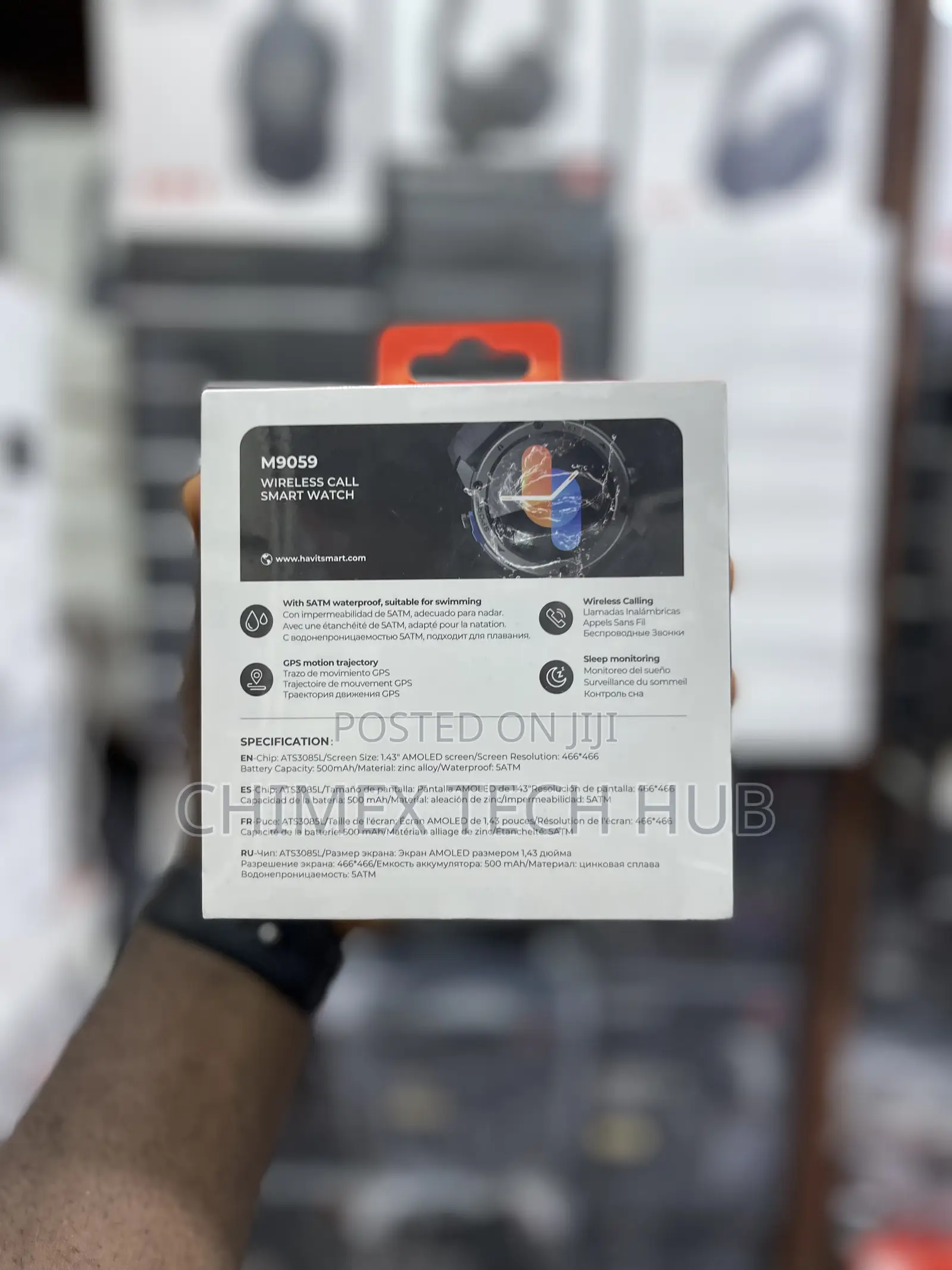 Havit Aterresist O M9059 Wireless Call Smart Watch