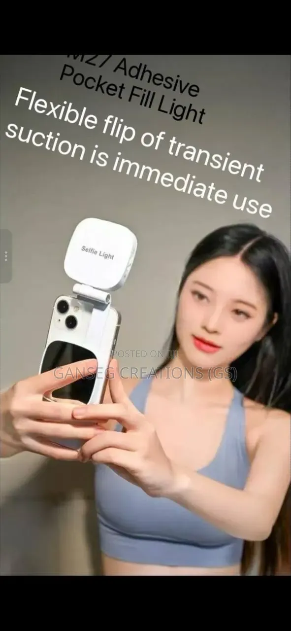 Foldable Magsafe Led Pocket Light for Video Recording,Vlogging Selfies