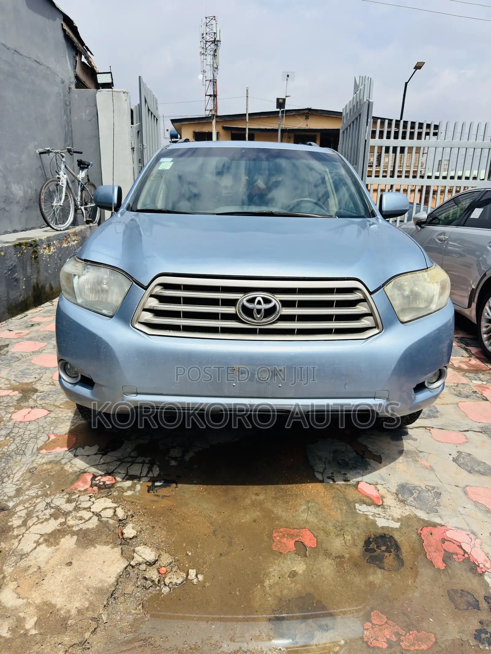 Toyota Highlander V6 2009 Blue