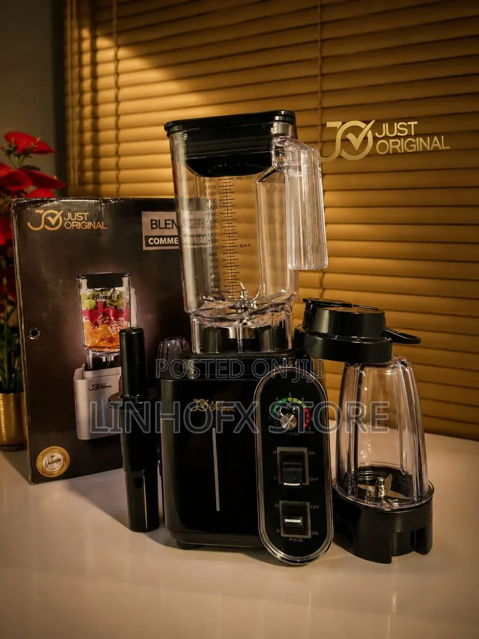 Justoriginals 
Blender Commercial Proffessional Crusher