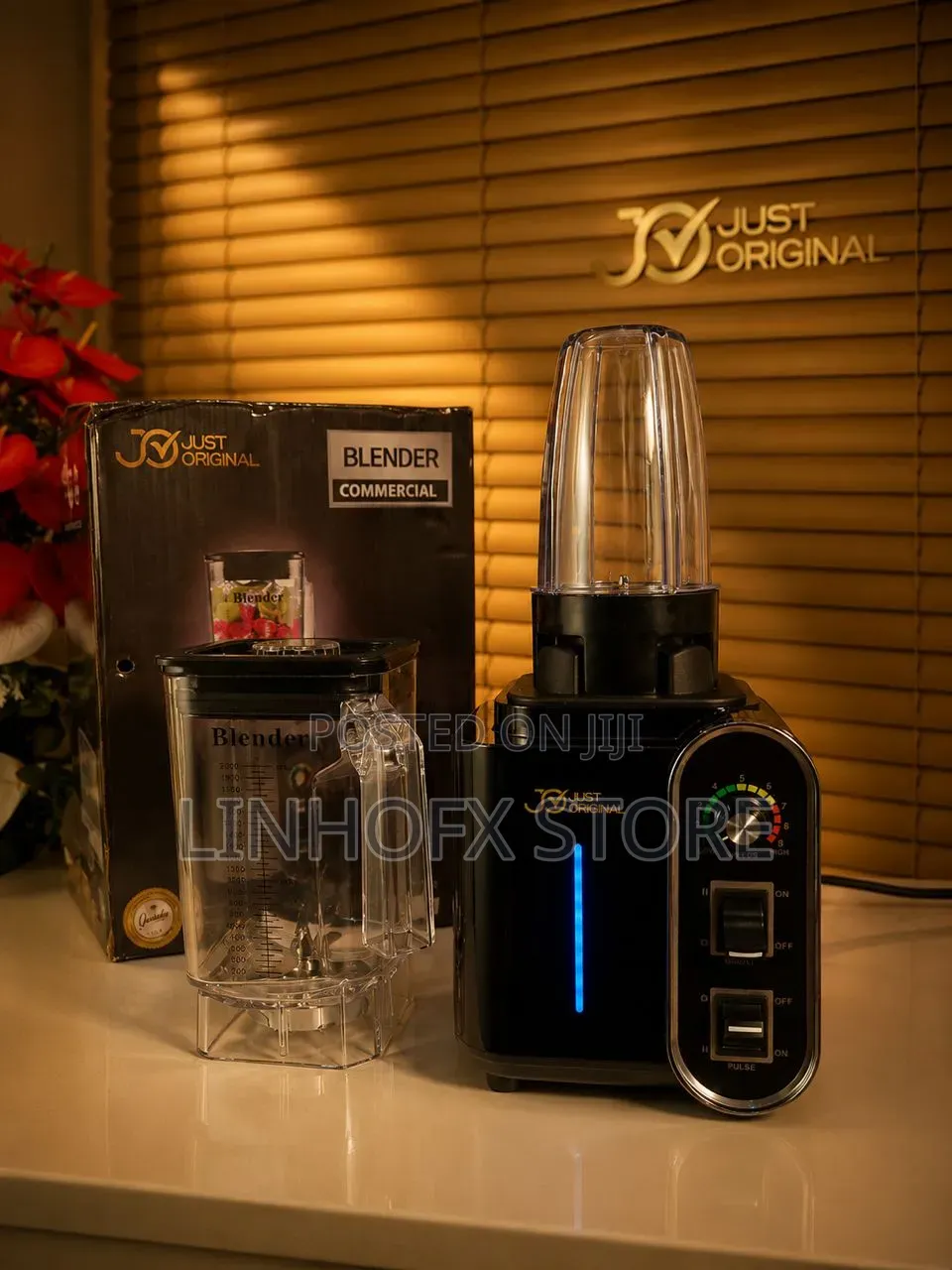 Justoriginals 
Blender Commercial Proffessional Crusher