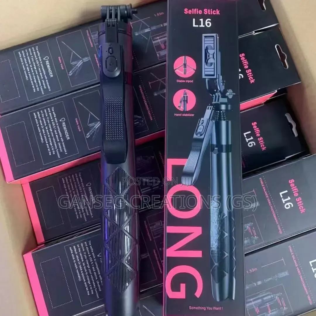 Heavy Duty L16 Portable Smartphone Tripod for Vlogging Live Streaming