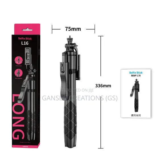 Heavy Duty L16 Portable Smartphone Tripod for Vlogging Live Streaming