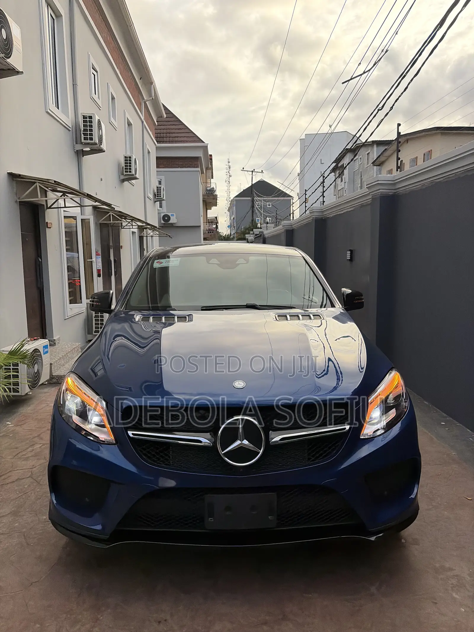 Mercedes-Benz GLE-Class AMG GLE 43 4MATIC 2019 Blue