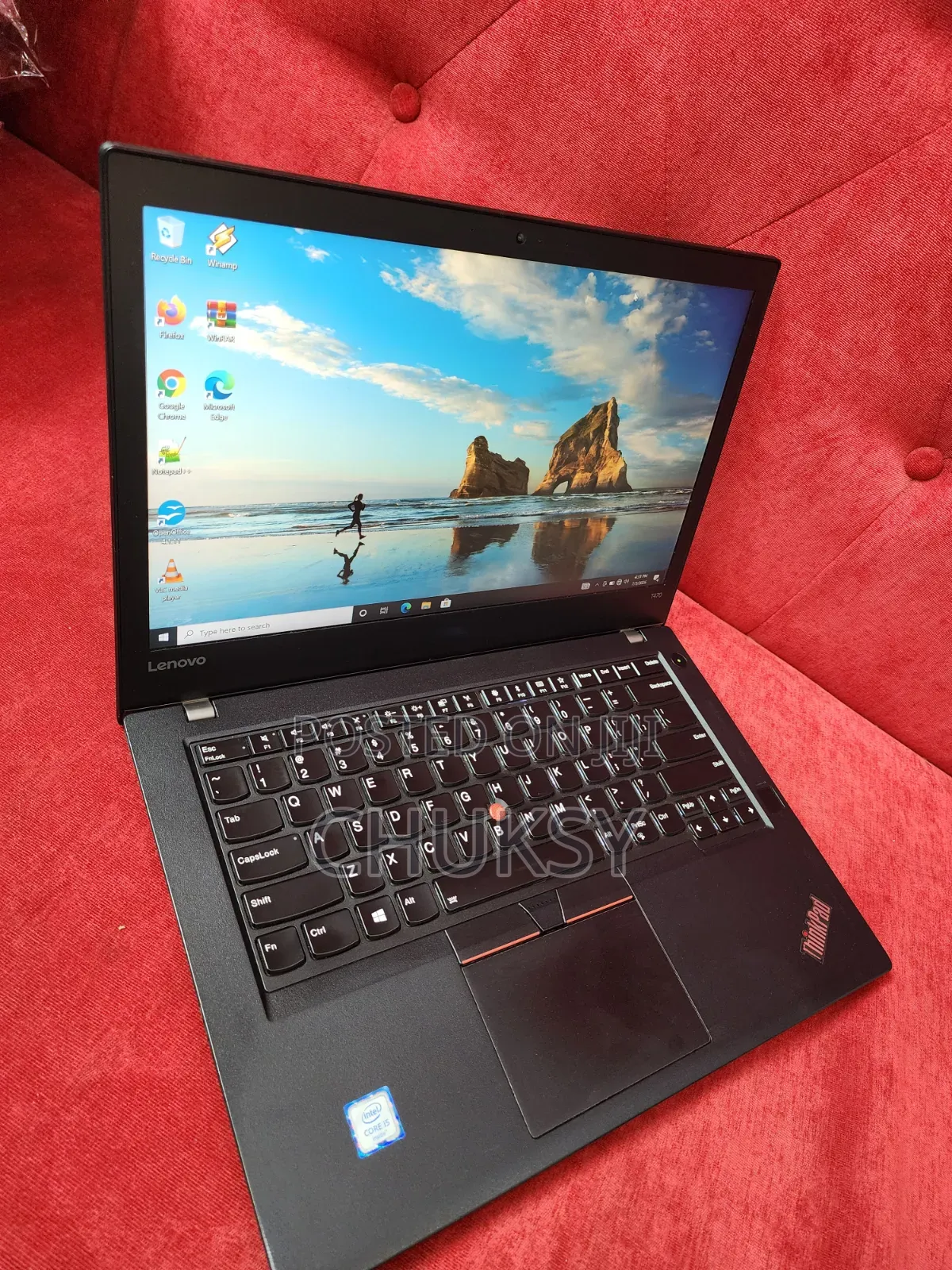 Laptop Lenovo ThinkPad T470 8GB Intel Core i7 SSD 256GB