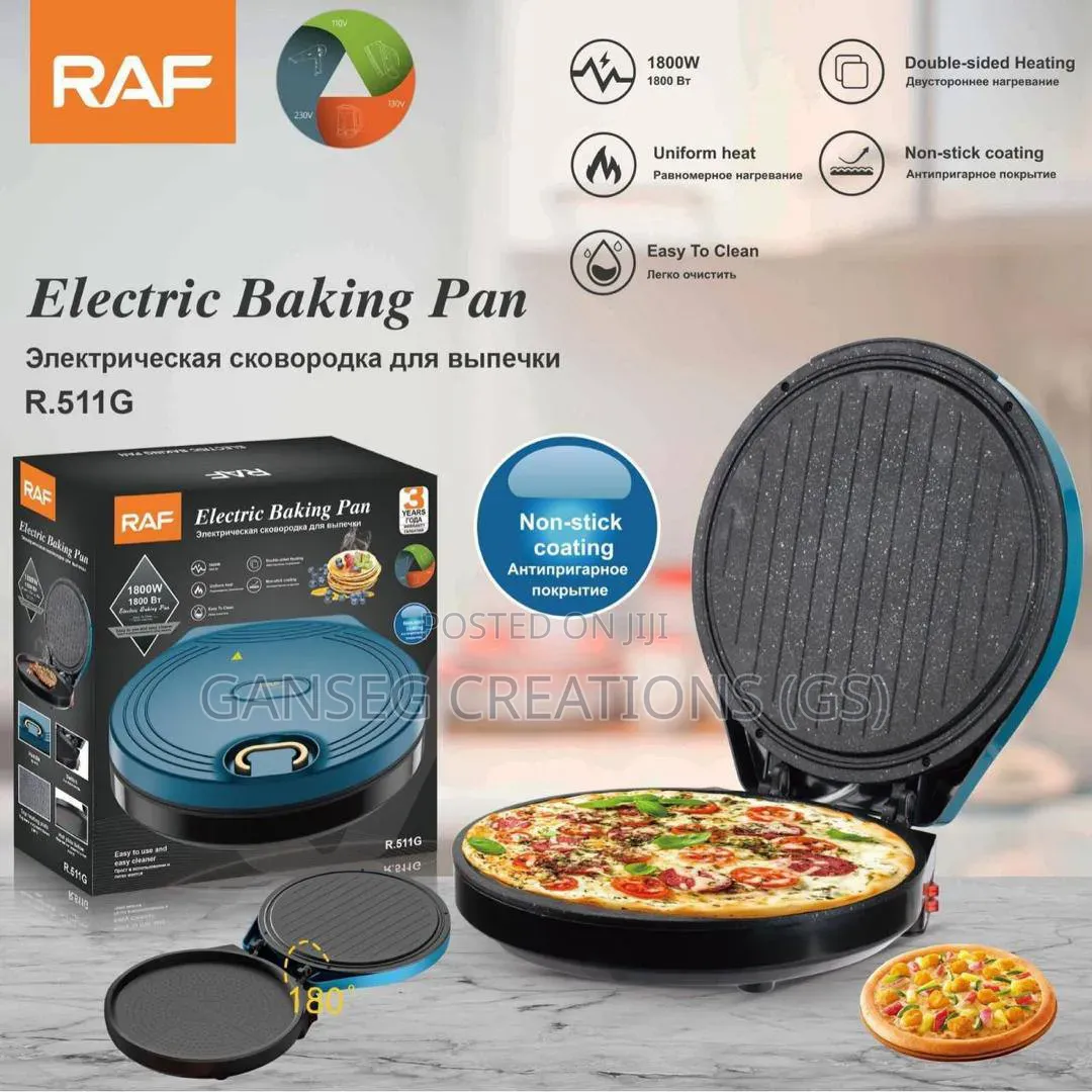 Heavy Duty Multi-Functional Electric Pizza Pan Pancake Maker – Raf