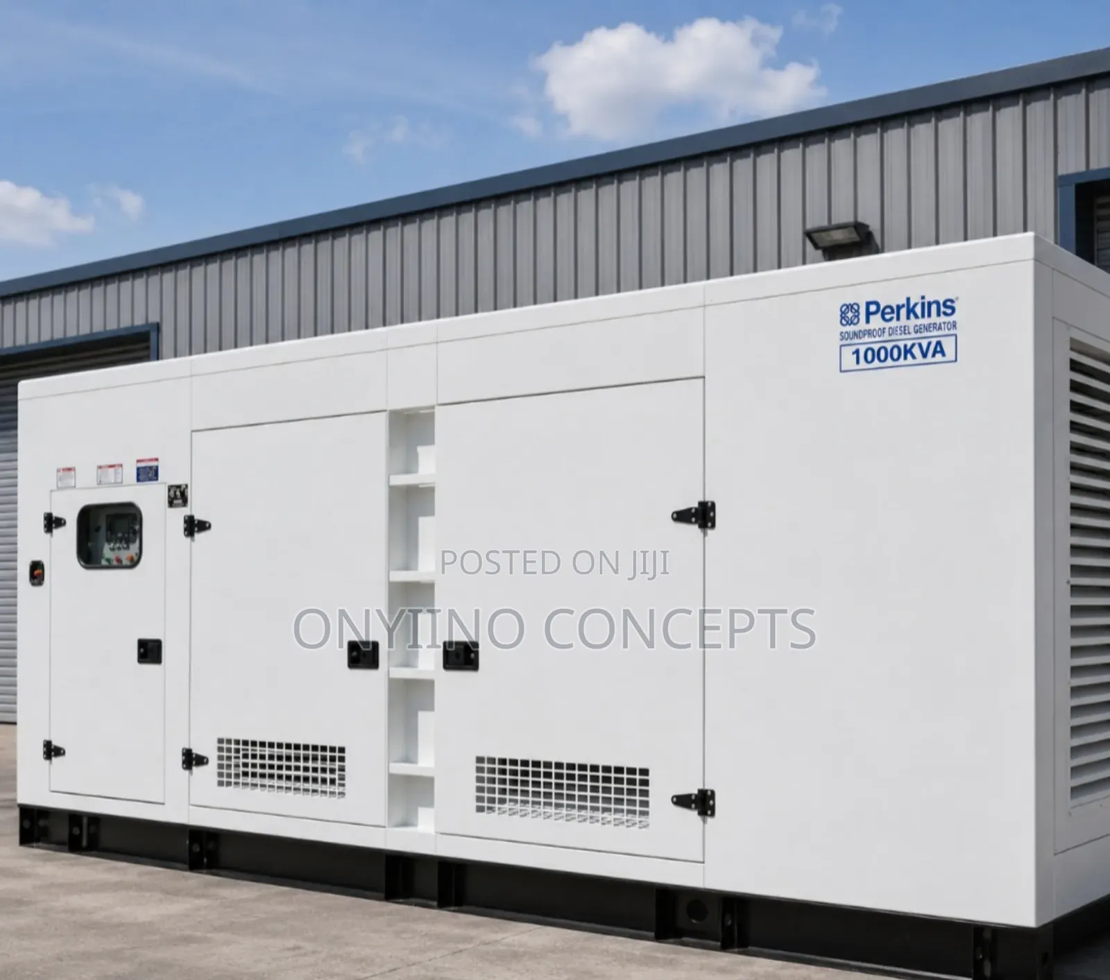 Perkins Soundproof Diesel Generator 1000kva
