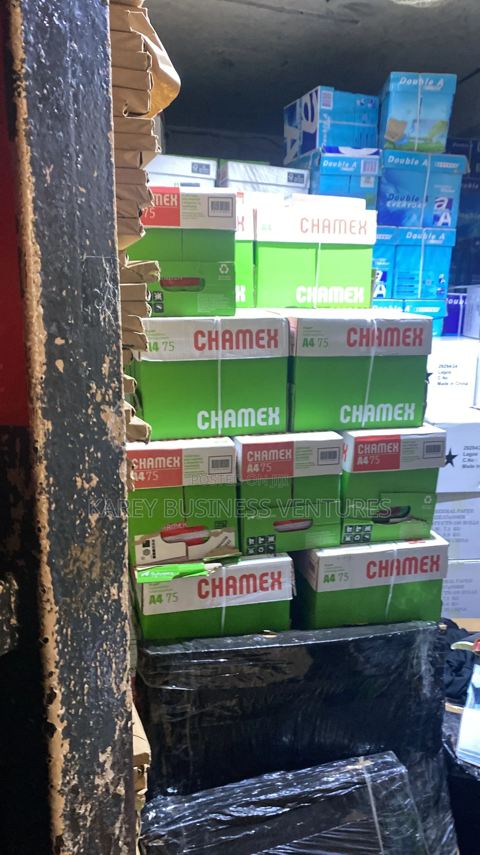 A4 and A3 Paper of Different Brands,Quality I.E Chamex,Aone,Double Aa