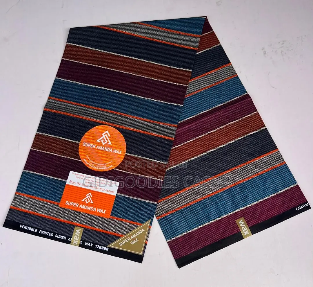 Aso-Oke Inspired Ankara Fabrics