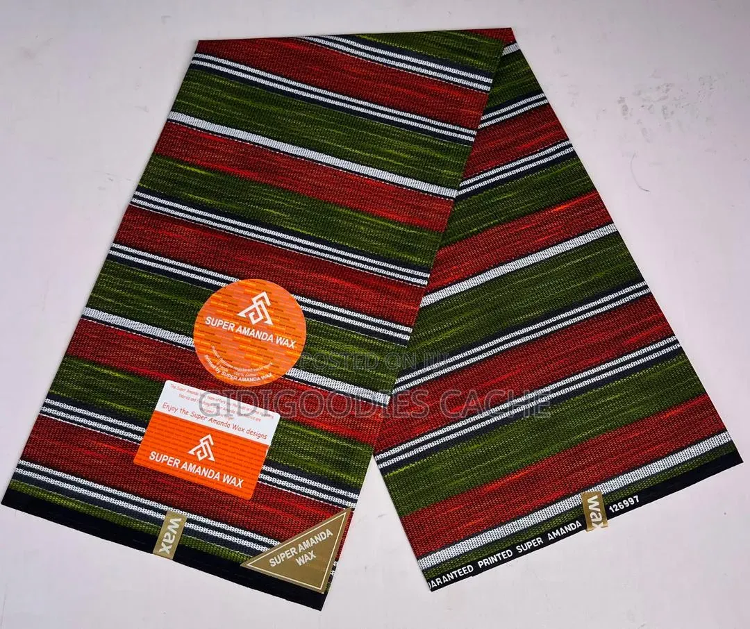 Aso-Oke Inspired Ankara Fabrics