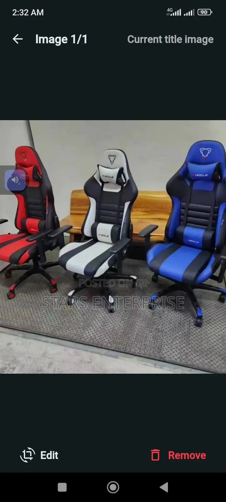 Gaming Chair / Rocking Chair