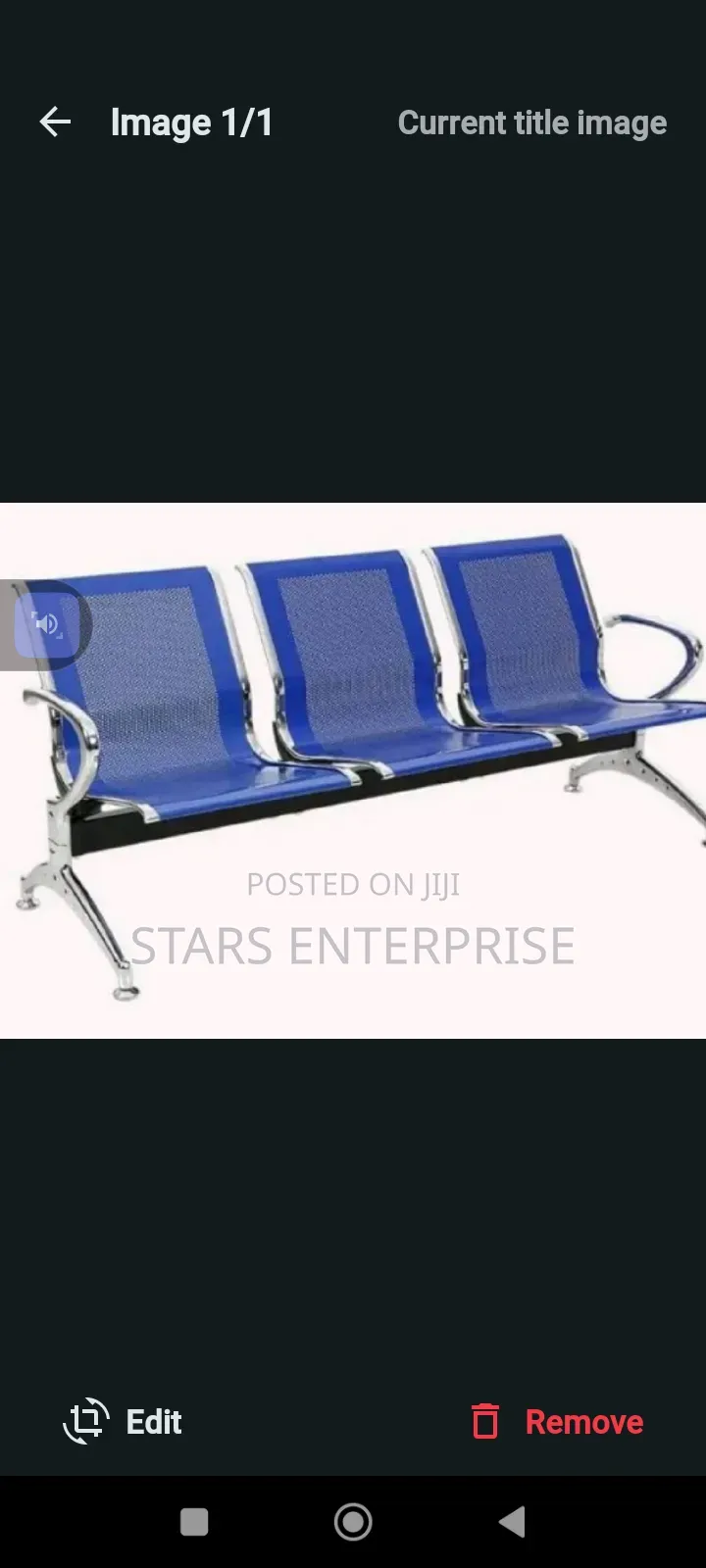 Visitors Chair / Modern Airport Chair