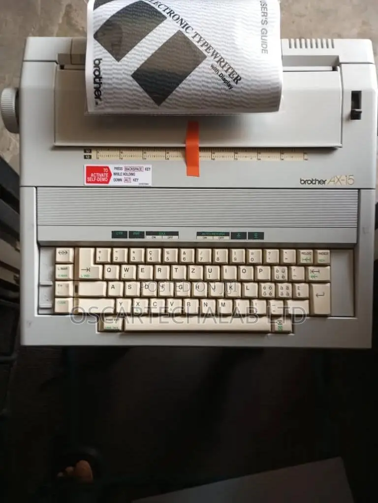 Brother Electronic Typewriter Ax-15
