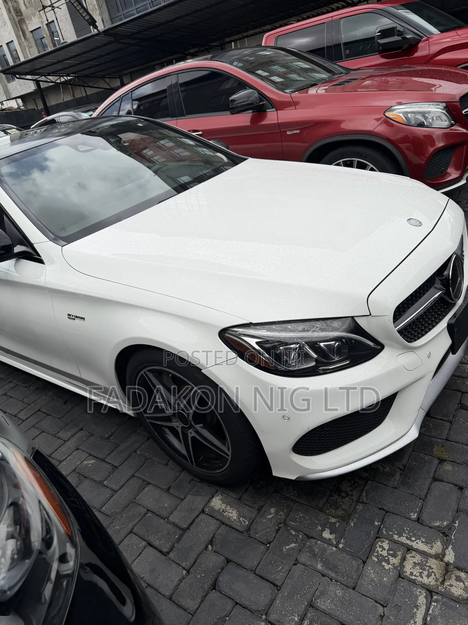 Mercedes-Benz C43 4Matic Sedan AWD (3.0L V6 9AM) 2017 White