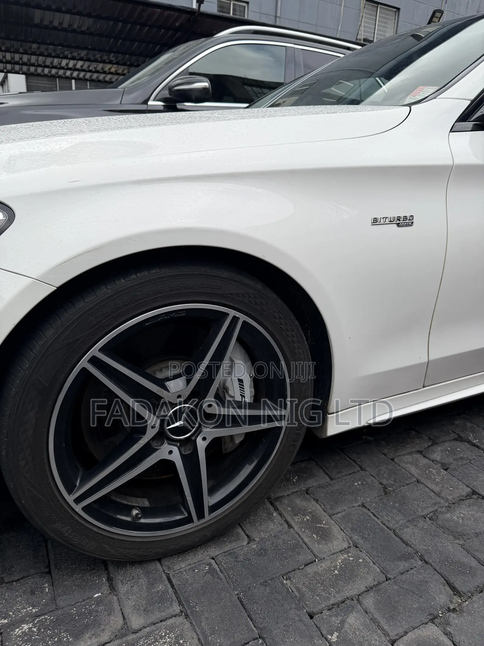 Mercedes-Benz C43 4Matic Sedan AWD (3.0L V6 9AM) 2017 White