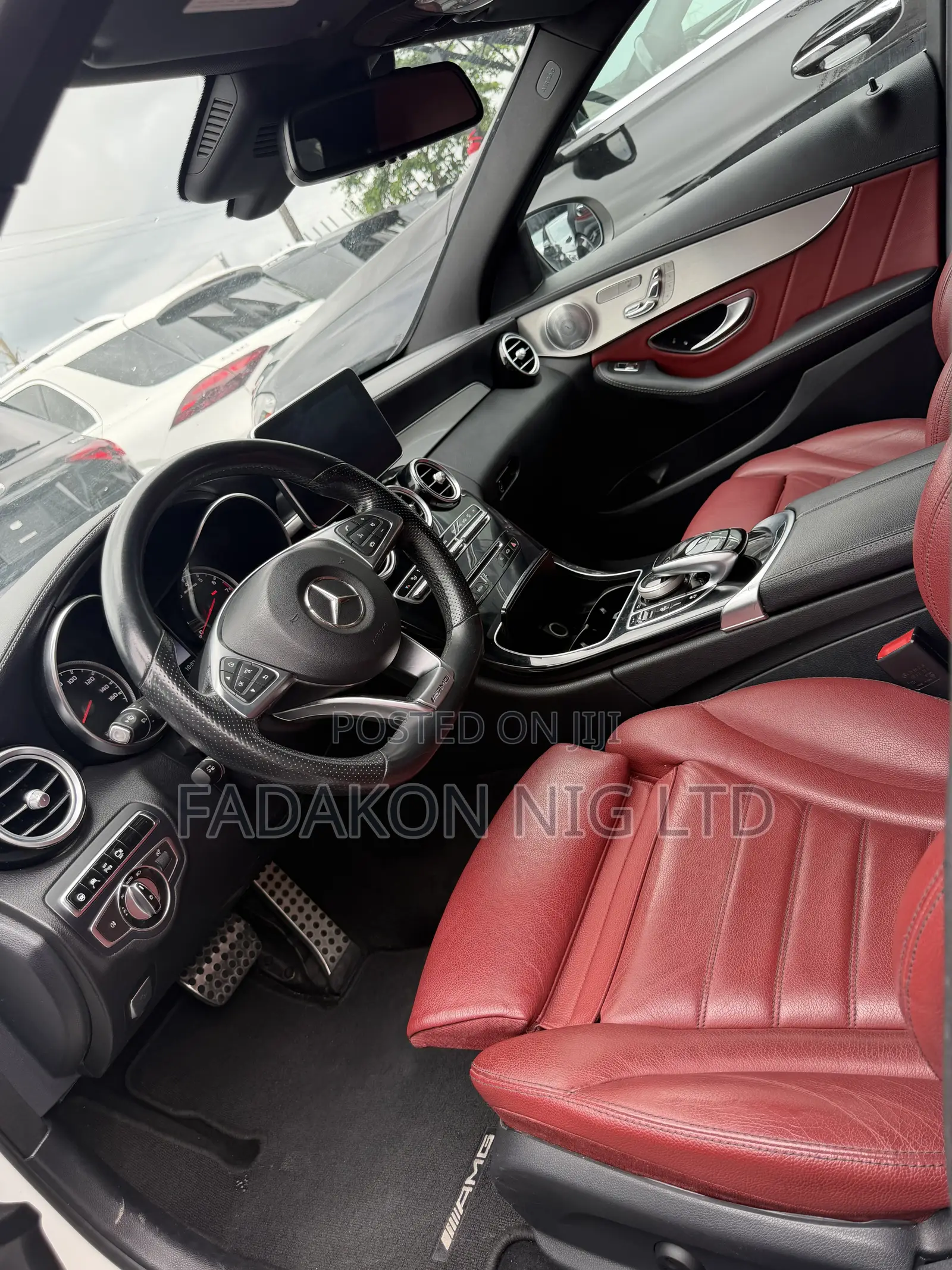 Mercedes-Benz C43 4Matic Sedan AWD (3.0L V6 9AM) 2017 White